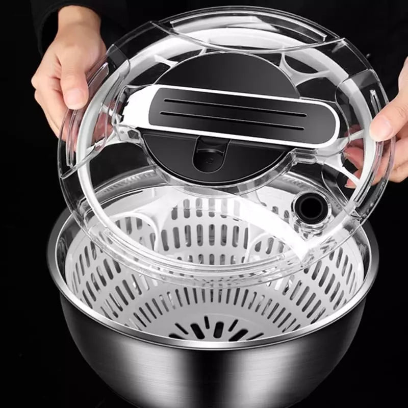 Centrifuga Secadora de Salada Bowl Inox Mahaos